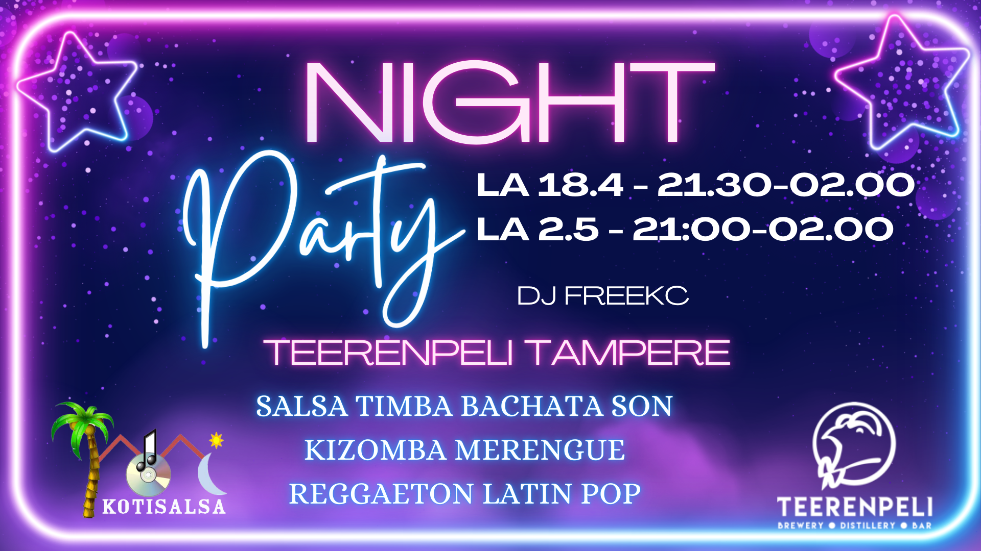 Salsailta Teerempelissä 18.4.26